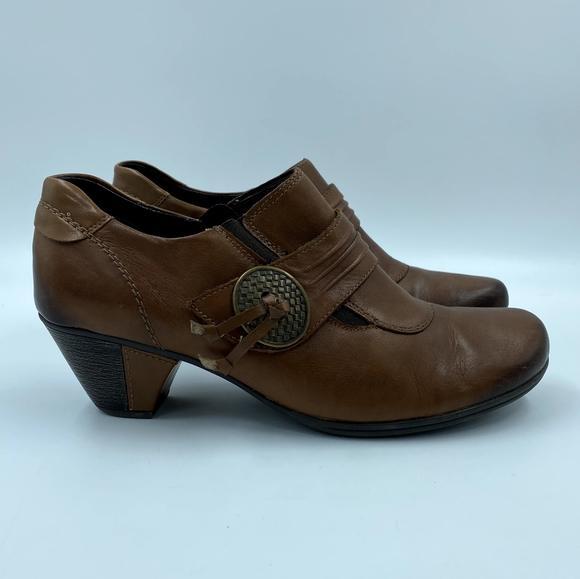 REMONTE DORNDORF Leather Ankle Booties Sz 41 - Picture 2 of 11